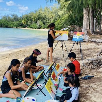 Paint for your Soul - painting Haleiwa (rainbow) bridge - Paint & Sip Near Me Paint for your Soul - painting Haleiwa (rainbow) bridge - Paint & Sip Near Me