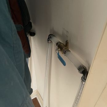 Burke Plumbing & Drains - Interior water shut off valve installed in my LR closet where i can get to it quickly in case of emergency. - Plumbing Near Me