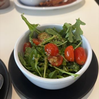 Bōm Dough - arugula & tomato salad - Breakfast & Brunch Near Me - Cambridge, Massachusetts