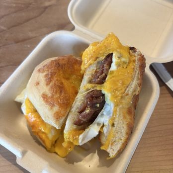 Granola's Coffee House - Classic breakfast bagel with bagel - Coffee & Tea Near Me - Half Moon Bay, California Granola's Coffee House - Classic breakfast bagel with bagel - Coffee & Tea Near Me - Half Moon Bay, California