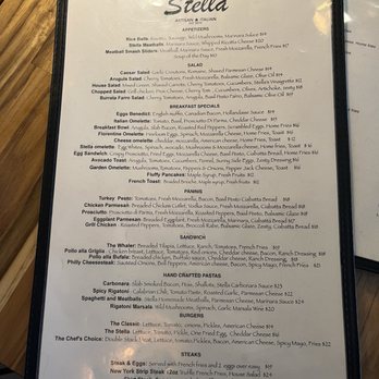 Stella Artisan Italian - Italian Near Me - Ridgewood, New Jersey