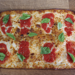 Sliced Mozzarella Cheese, House-made Tomato Sauce, Fresh Basil