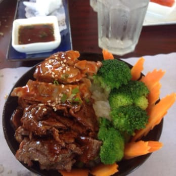 Mirin Cafe - Got some chicken steak teriyaki beast !!! I could eat this everyday !! - Japanese Near Me - Escondido, California Mirin Cafe - Got some chicken steak teriyaki beast !!! I could eat this everyday !! - Japanese Near Me - Escondido, California