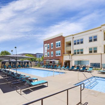 Citron Apartment Homes - Swimming Pool at Citron Apartment Homes located in Riverside, California. Featuring pet friendly one, den, and two bedroom apartments. - Apartments Near Me - Riverside, California