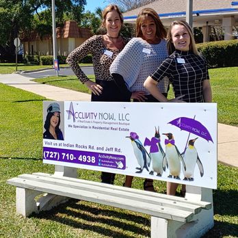 Acclivity Now - The Acclivity Now girls are out in the community visiting our bench in Belleair, FL. Come sit and talk with us about your Real Estate needs - Real Estate Services Near Me - Largo, Florida Acclivity Now - The Acclivity Now girls are out in the community visiting our bench in Belleair, FL. Come sit and talk with us about your Real Estate needs - Real Estate Services Near Me - Largo, Florida