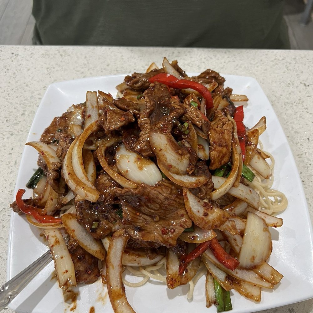 Mongolian Beef with Noodles Mongolian Beef with Noodles