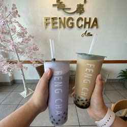 FengCha - Allen - Taro Milk Tea, Boba Milk Tea.