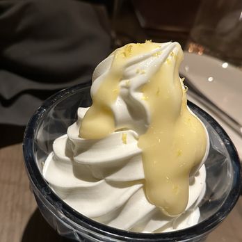 Aba - Lemon Meringue Frozen Greek Yogurt - Mediterranean Near Me - Austin, Texas