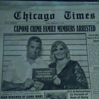 Capone's Dinner & Show - We got the whole photo package - American Near Me - Orlando, Florida