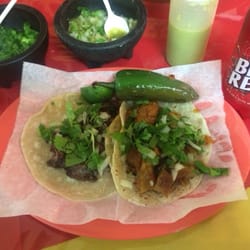 Barbacoa and Chicharron breakfast tacos