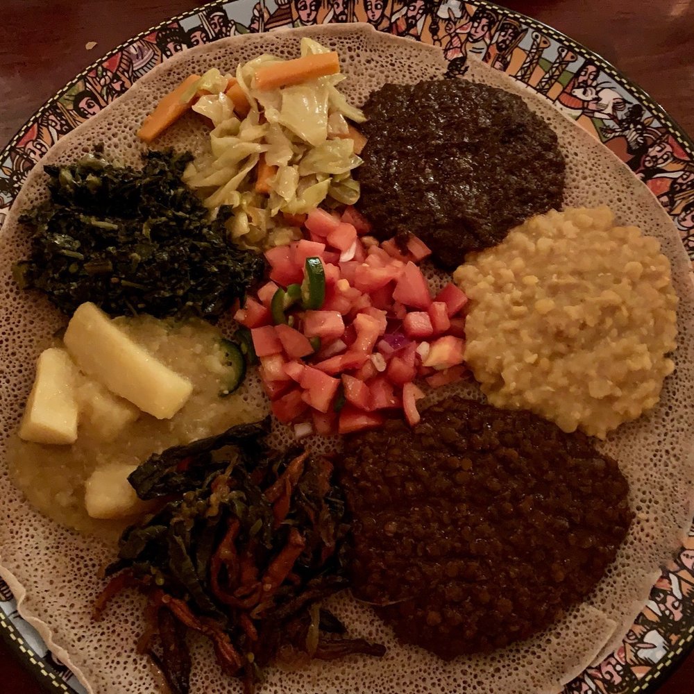 Ethiopic - Vegetarian sampler - Ethiopian Near Me - Washington, DC, District of Columbia