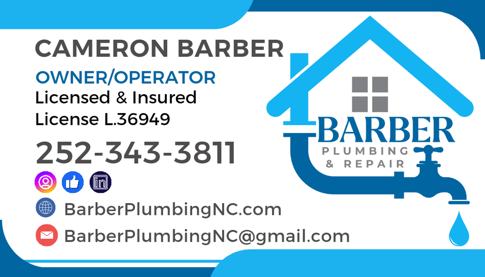 Slide of Barber Plumbing and Repair