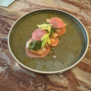 Joyce - COBIA CRUDO charleston chimi, holy trinity aquachile, nashville hot chile - Southern Near Me - Los Angeles, California