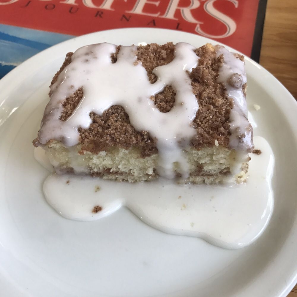 Beach Break Cafe - Coffee cake - Breakfast & Brunch Near Me - Oceanside, California Beach Break Cafe - Coffee cake - Breakfast & Brunch Near Me - Oceanside, California