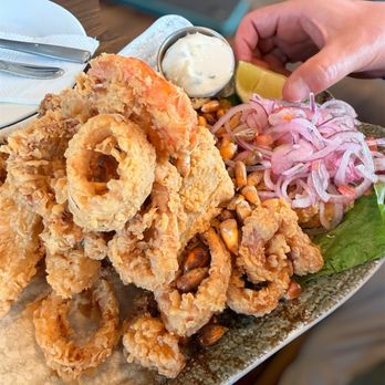 Aji Limon - JALEA DE MARISCOS -Individual - Peruvian Near Me - Buena Park, California