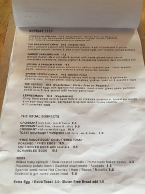 Menu photo 5 Breakfast Thieves Fitzroy, VIC Menu photo 5 Breakfast Thieves Fitzroy, VIC