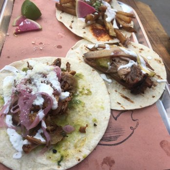 Hamilton Pork - Chicken  Cuban  French fry taco - Barbeque Near Me - Jersey City, New Jersey