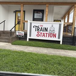 The Train Station - The entrance to the restaurant
