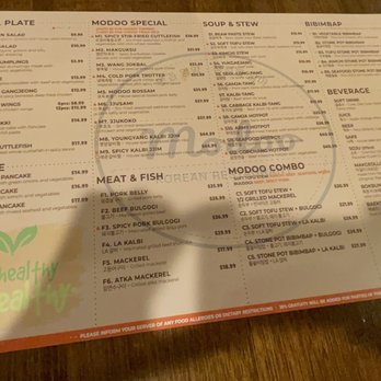 Modoo Restaurant - Menu - Korean Near Me - Lynnwood, Washington Modoo Restaurant - Menu - Korean Near Me - Lynnwood, Washington