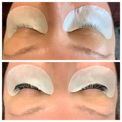 Salon DeLaJe - #beforeandafter volume eyelash extensions