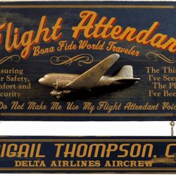 Tailwinds - Sample plaque.