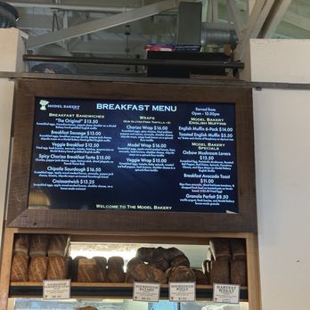 The Model Bakery - Breakfast menu - Bakeries Near Me - Napa, California The Model Bakery - Breakfast menu - Bakeries Near Me - Napa, California