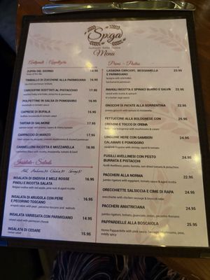 Menu photo 2 Spiga New York, NY