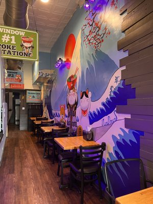 Poke Burri / Lifting Noodles Ramen by null