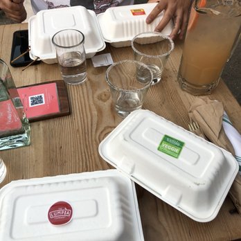 Merkado - Our Paloma pitcher with food from truck next door - Mexican Near Me - San Francisco, California Merkado - Our Paloma pitcher with food from truck next door - Mexican Near Me - San Francisco, California