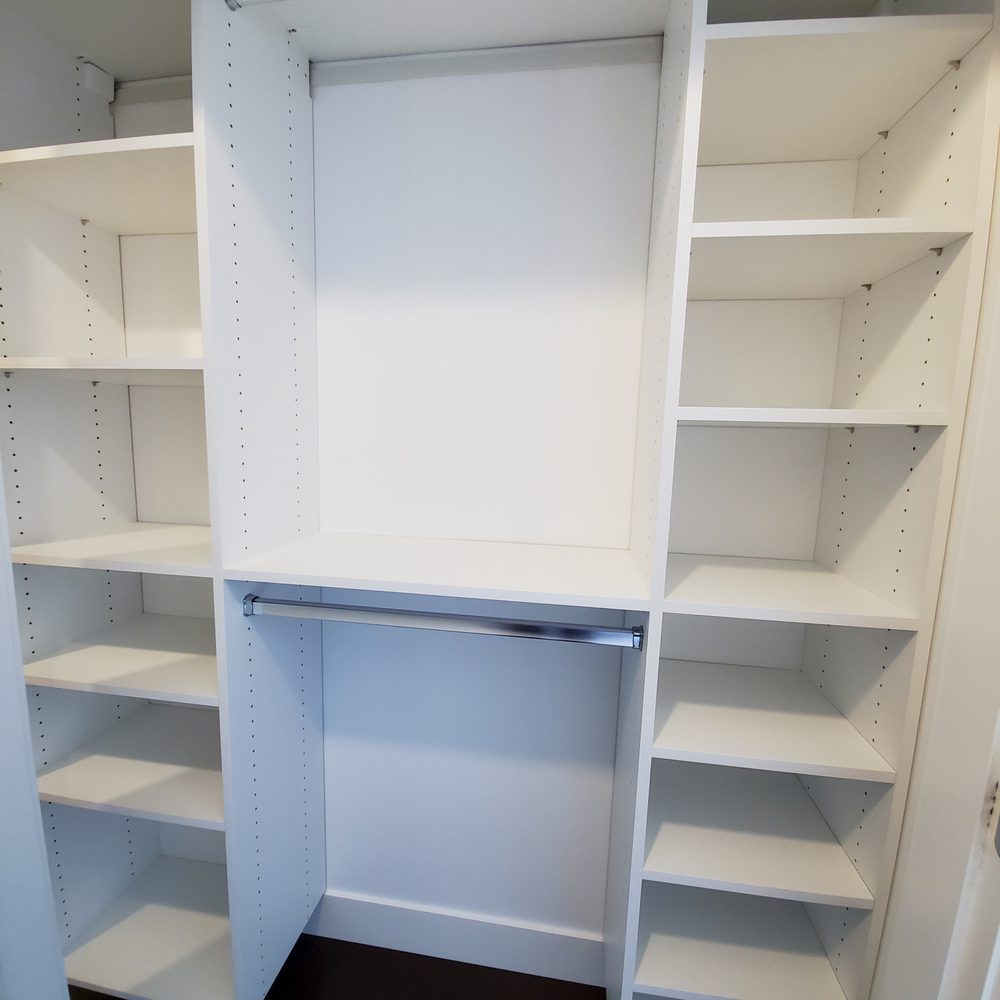 Clever Quarters - bedroom closet - Home Organization Near Me - Port Coquitlam, British Columbia