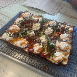 Hot Honey Ricotta Pizza Hot Honey Ricotta Pizza