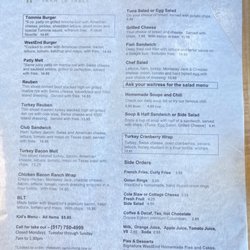 WestEnd Farm to Table - Menu 6/30/24