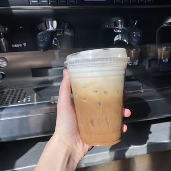 Tribe Coffee - Triple shot espresso with vanilla flavoring and salted caramel cold foam - Coffee & Tea Near Me - Battle Ground, Washington Tribe Coffee - Triple shot espresso with vanilla flavoring and salted caramel cold foam - Coffee & Tea Near Me - Battle Ground, Washington
