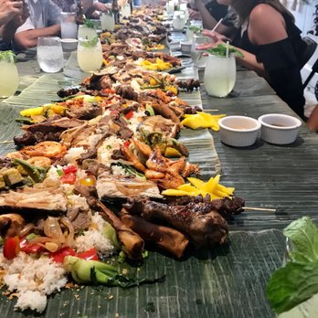 Feastly - Kamayan spread by Pampalasa SF. - Personal Chefs Near Me