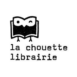 La Chouette Librairie - Notre chouette logo, dessiné par Lucie Baratte.
