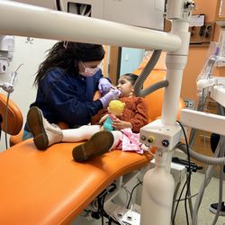 Menifee Kids' Dentistry - Daughter's first dentist appointment