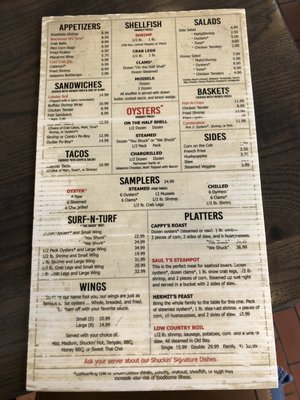 Menu photo 7 Shuckin' Shack Oyster Bar Durham, NC Menu photo 7 Shuckin' Shack Oyster Bar Durham, NC