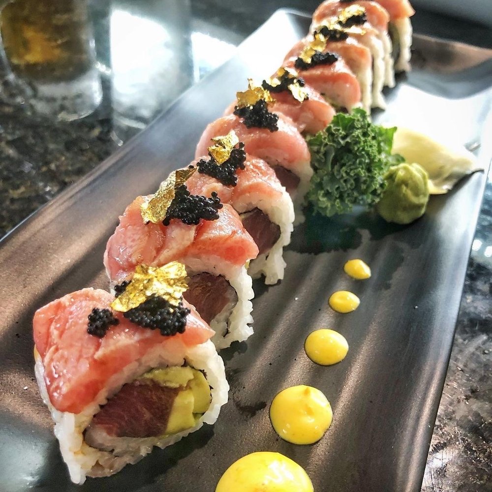 Nori Restaurant - Gold Digger Signature Roll - Asian Fusion Near Me - St. Augustine, Florida Nori Restaurant - Gold Digger Signature Roll - Asian Fusion Near Me - St. Augustine, Florida