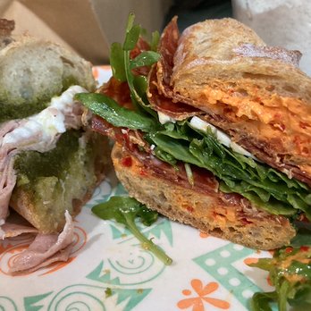 Ferrazzani's Pasta & Market - left to right: the mortadella sandwich and the salami sandwich. Go early; they sell out fast. - Pasta Shops Near Me - Pasadena, California Ferrazzani's Pasta & Market - left to right: the mortadella sandwich and the salami sandwich. Go early; they sell out fast. - Pasta Shops Near Me - Pasadena, California