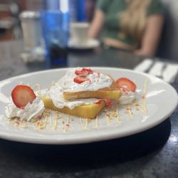 Pound cake French toast special