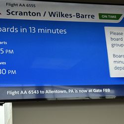 Wilkes-Barre/Scranton International Airport - AVP - Before I realized I was getting on a "air bus" instead of a plane 06/14/2025
