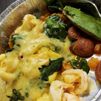 Blackbird Café - El Camaron omelette - Cafes Near Me - Long Beach, California