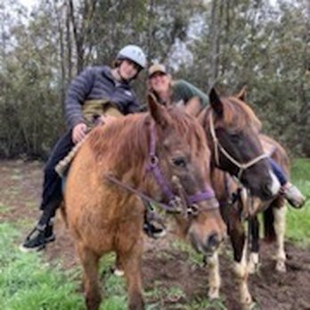 San Diego Trail Company - Casey and Mum - Horseback Riding Near Me - Poway, California