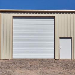 Upright Garage Door and Gate