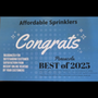 Affordable Sprinklers
