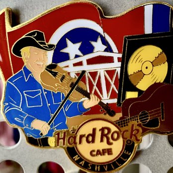 Hard Rock Cafe - Some of the items available at the gift shop - Burgers Near Me - Nashville, Tennessee