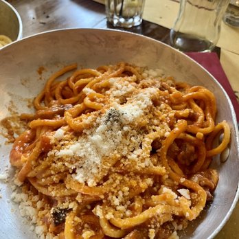 Tonnarello - Amatriciana pasta - Desserts Near Me - Rome, RM Tonnarello - Amatriciana pasta - Desserts Near Me - Rome, RM