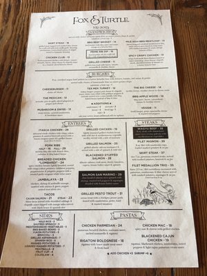 Menu photo 5 Fox & Turtle Itasca, IL Menu photo 5 Fox & Turtle Itasca, IL