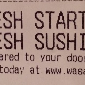 Wasabi Sushi and Bento - So they do delivery! - Japanese Near Me - Birmingham, XWM