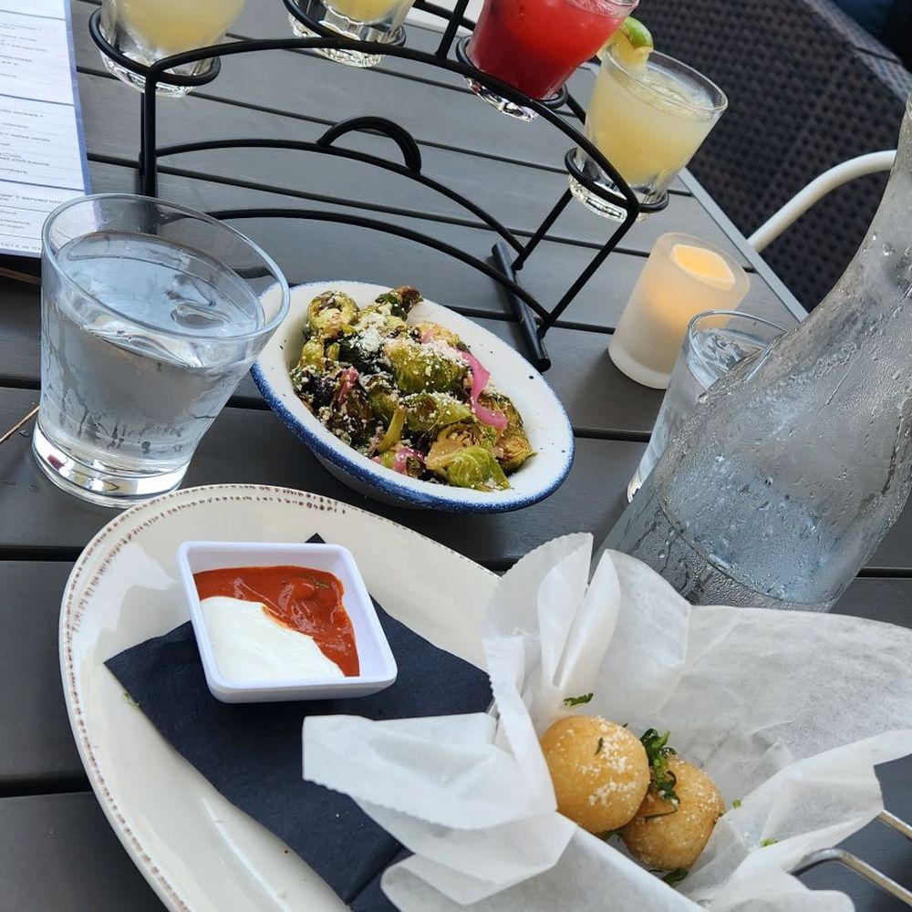 Barcocina West Town - Margarita flight, brussel sprouts, stuffed yucca tots - Tacos Near Me - Chicago, Illinois Barcocina West Town - Margarita flight, brussel sprouts, stuffed yucca tots - Tacos Near Me - Chicago, Illinois